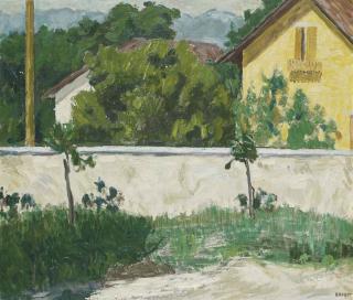 Hans Berger - Mur et maison