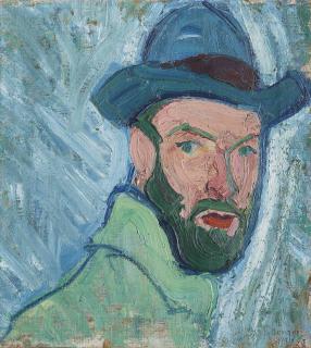 Hans Berger - Selbstbildnis, 1910