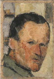 Hans Berger - Selbstporträt, 1916