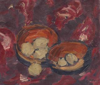 Hans Berger - Stillleben mit Kartoffeln, um 1913