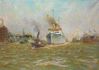 Hans Bohrdt - Der Dampfer \