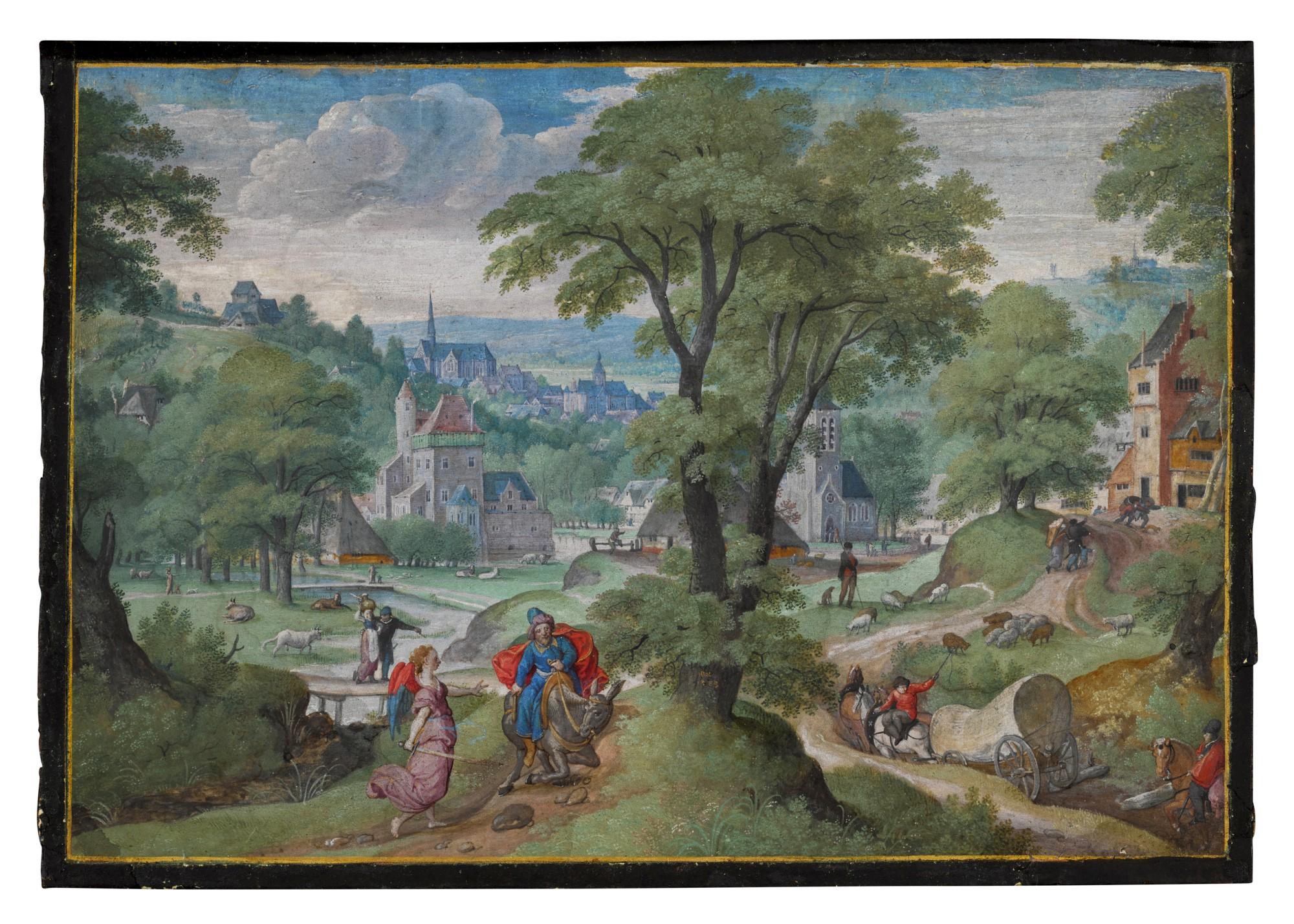 Hans Bol - Balaam and the Ass