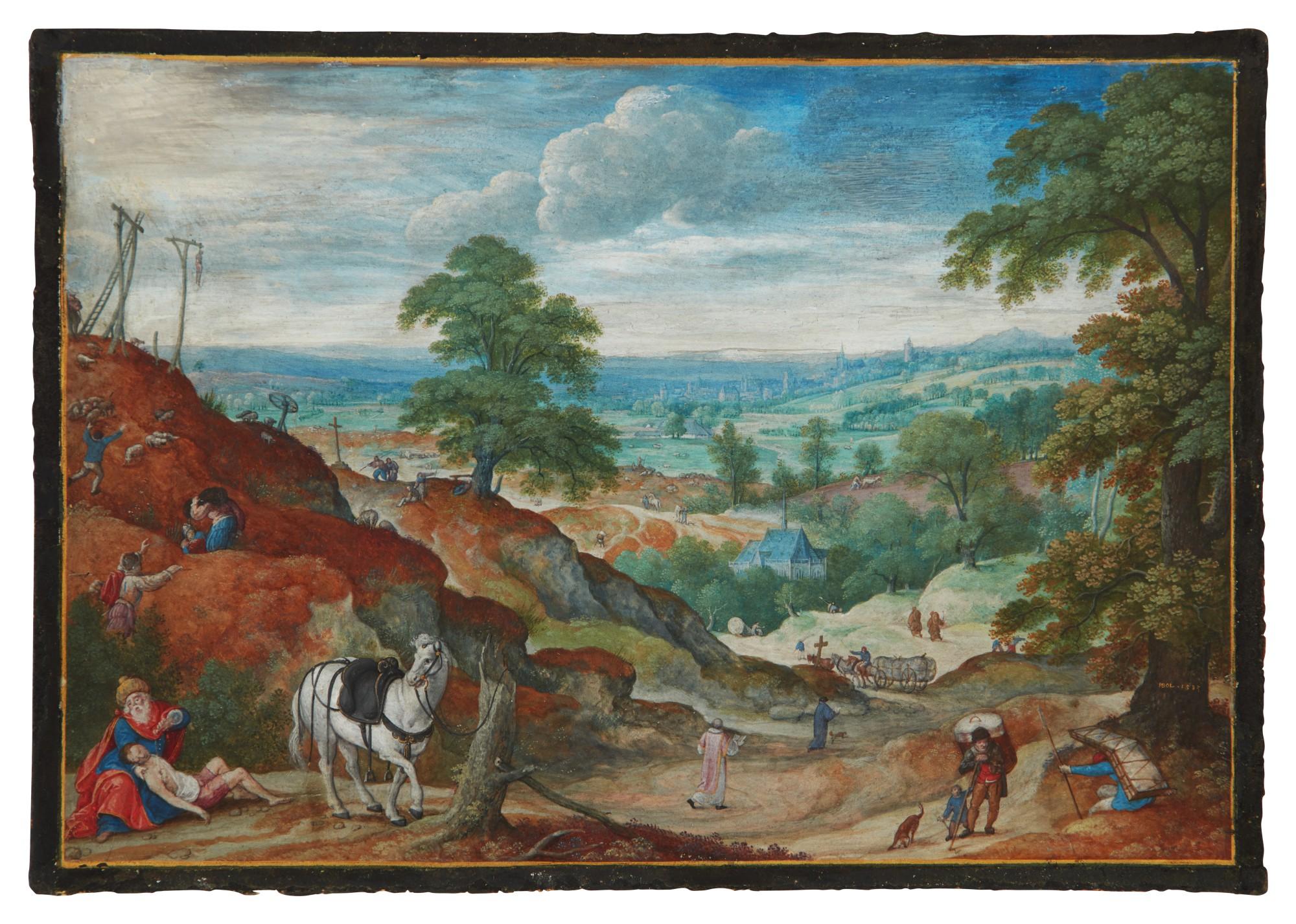 Hans Bol - The Good Samaritan