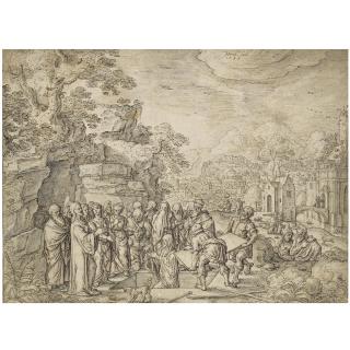 Hans Bol - The Raising Of Lazarus