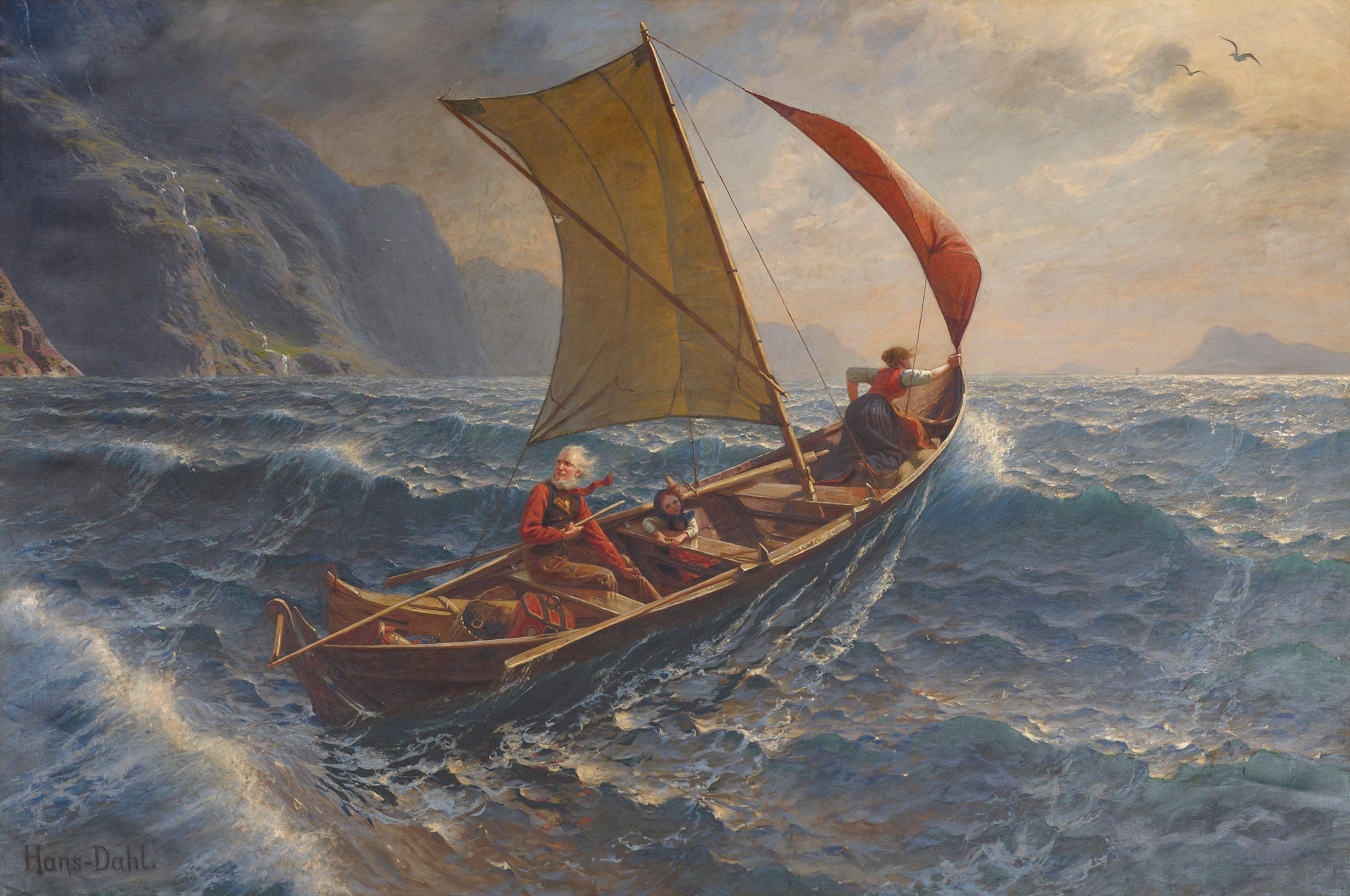 Hans Dahl - Landesende for Stormen