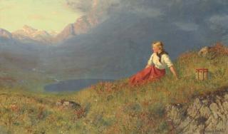 Hans Dahl - The Last Rays Of The Sun