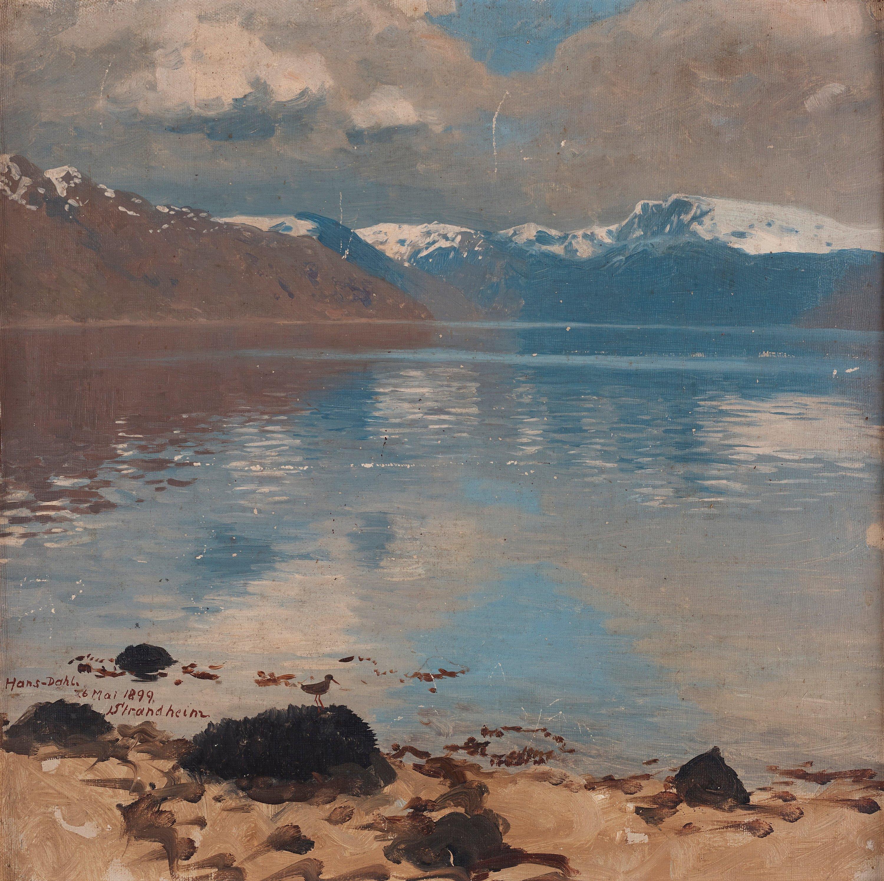 Hans Dahl - View from Strandheim