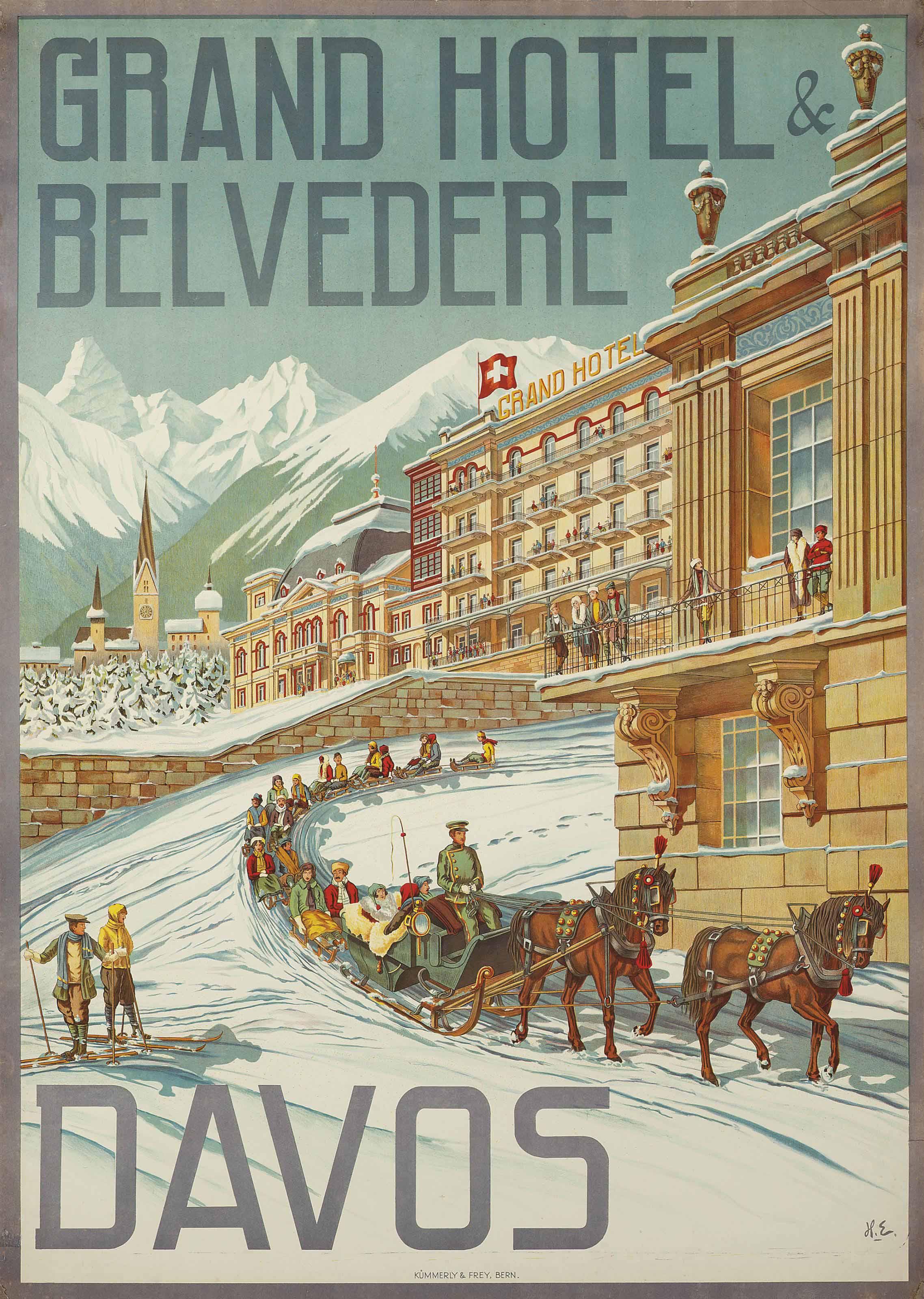 Hans Eggimann - Grand Hotel & Belvedere,  Davos