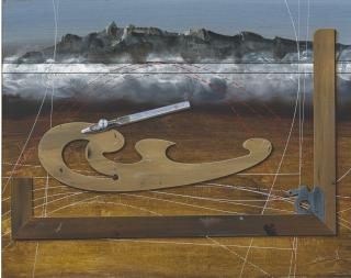 Hans Erni - In Der Perspektive Des Pilatus, 1975