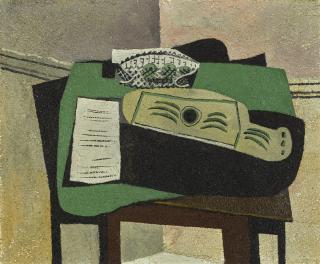 Hans Erni - Stillleben Mit Gitarre, 1932