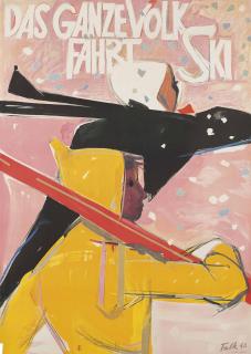 Hans Falk - Das Ganze Volk Fahrt Ski