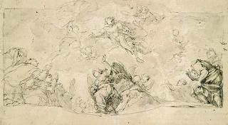 Hans Georg Asam - Himmelfahrt Christi