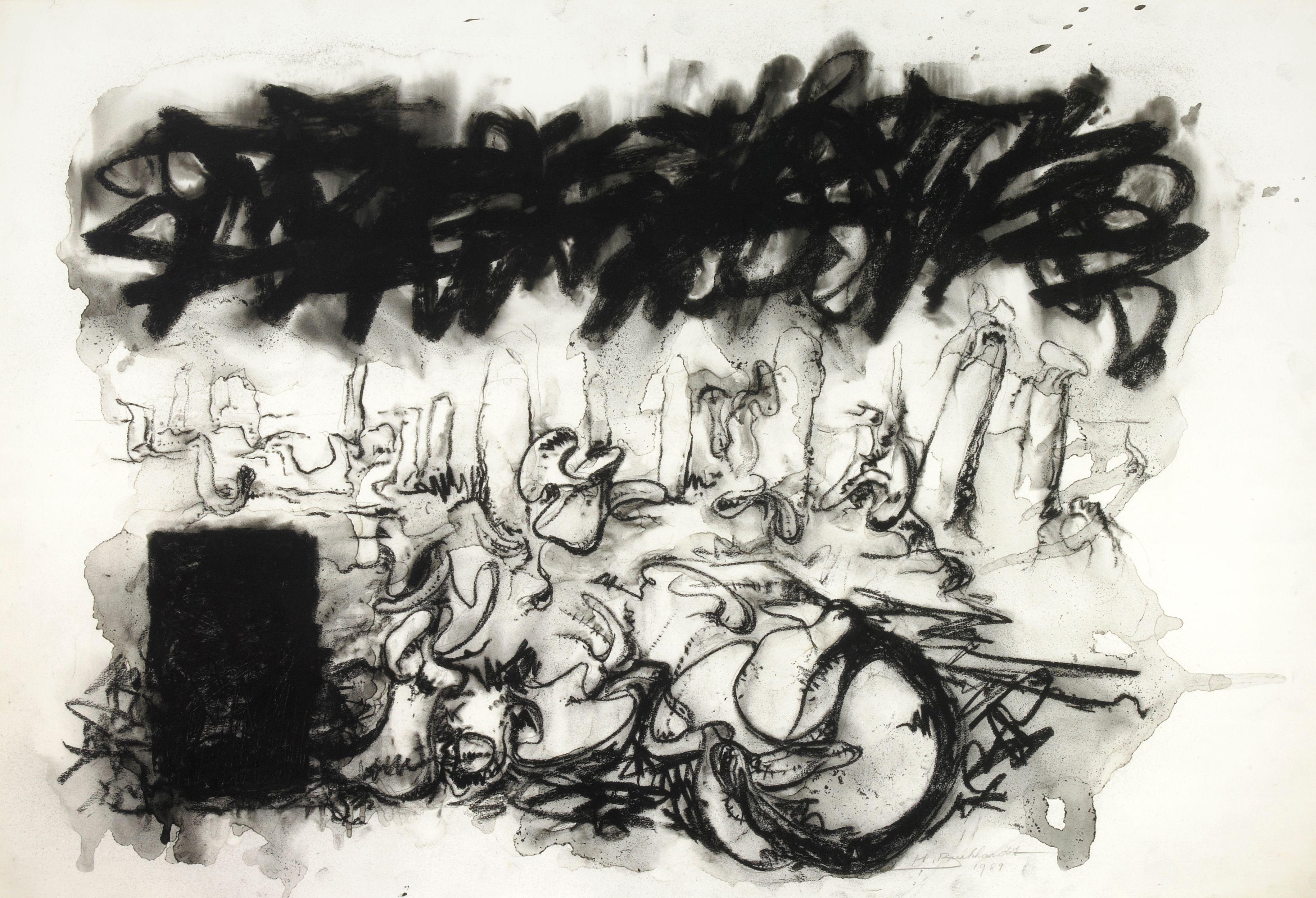 Hans Gustav Burkhardt - Untitled, 1989