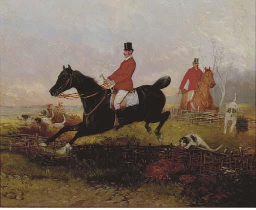 Hans Haag - The Hunt; also a companion painting