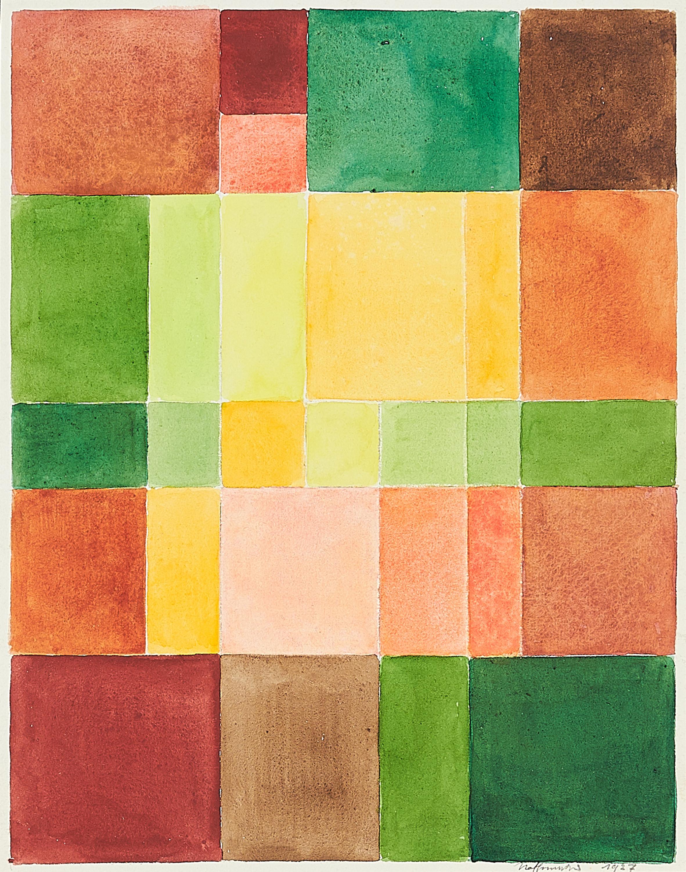 Hans Haffenrichter - Farbstudie.
