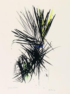 Hans Hartung - 2 Bll.: Komposition \