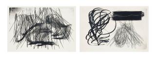 Hans Hartung - 5 aguafuertes, Las Estampas de la Cometa; Gustavo Gili, Barcelona, 1971