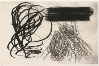 Hans Hartung - Four plates, from Farandole
