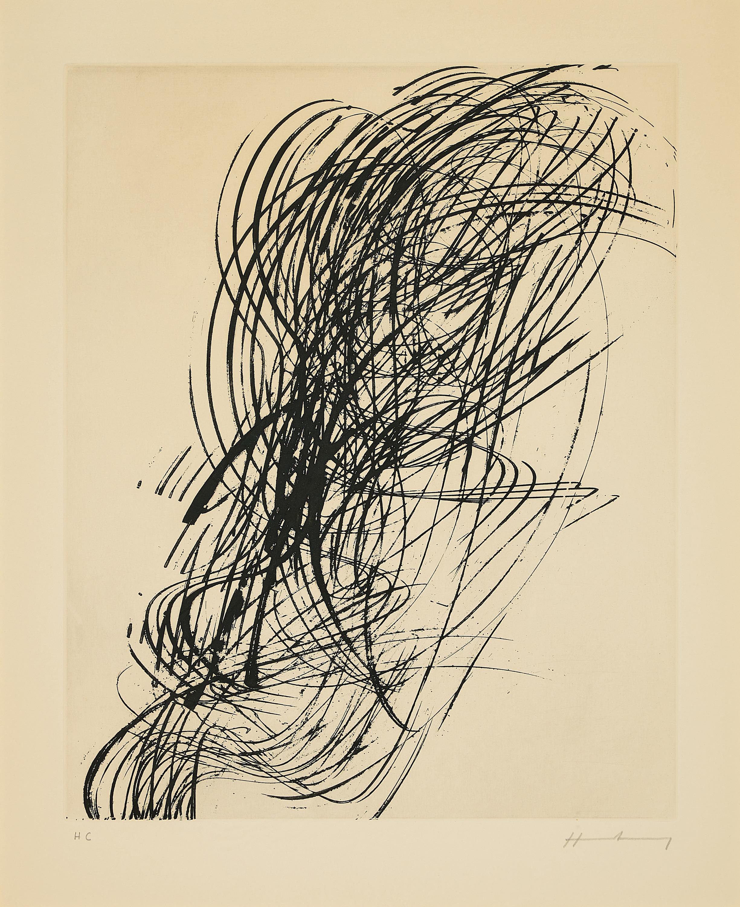 Hans Hartung - G 1973-2/ L\'Herne.