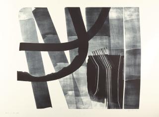 Hans Hartung - „L-13-1974“.