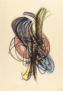 Hans Hartung - Ohne Titel (Variation von L 38)