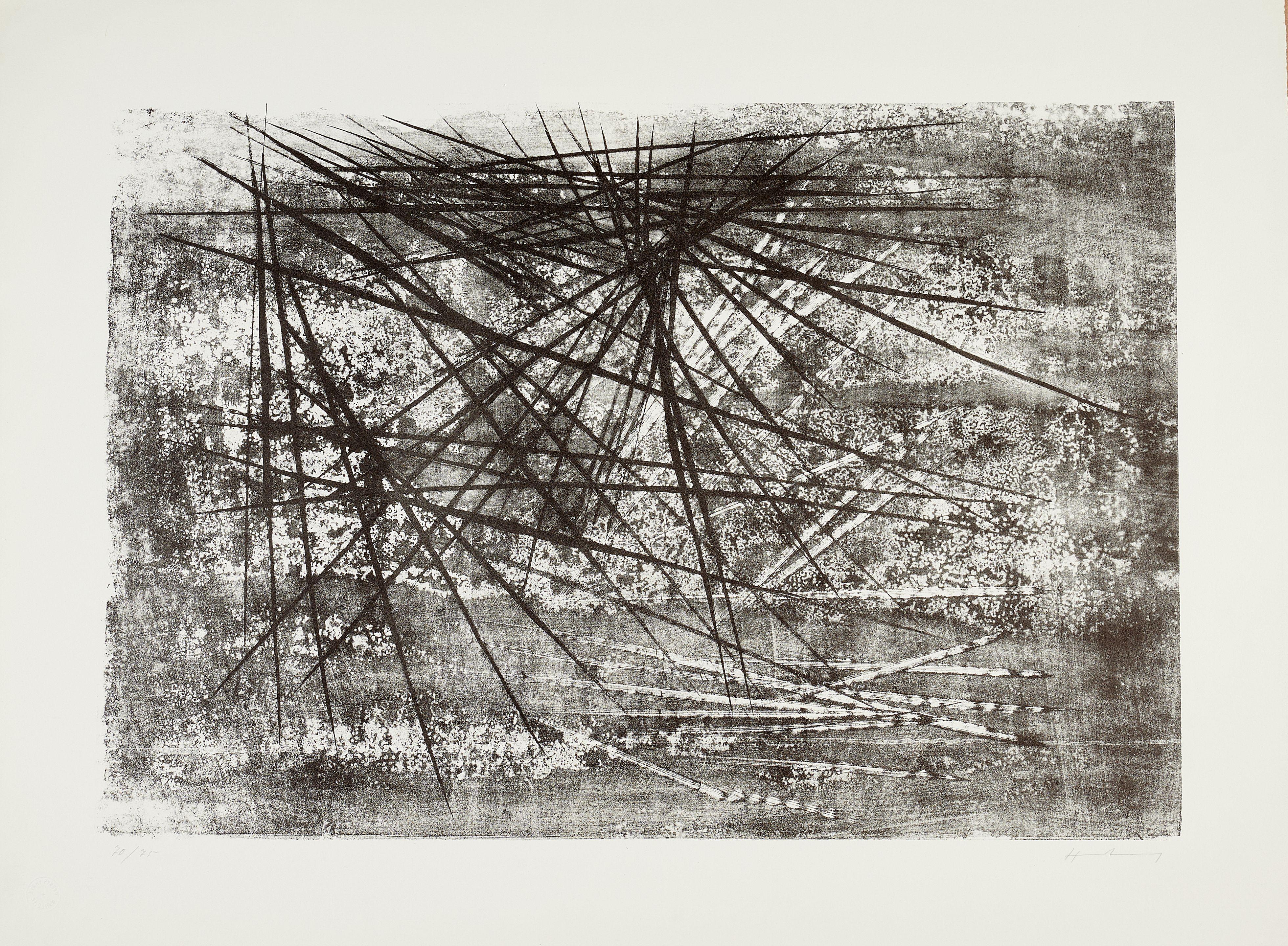 Hans Hartung - Sans Titre, Circa 1975