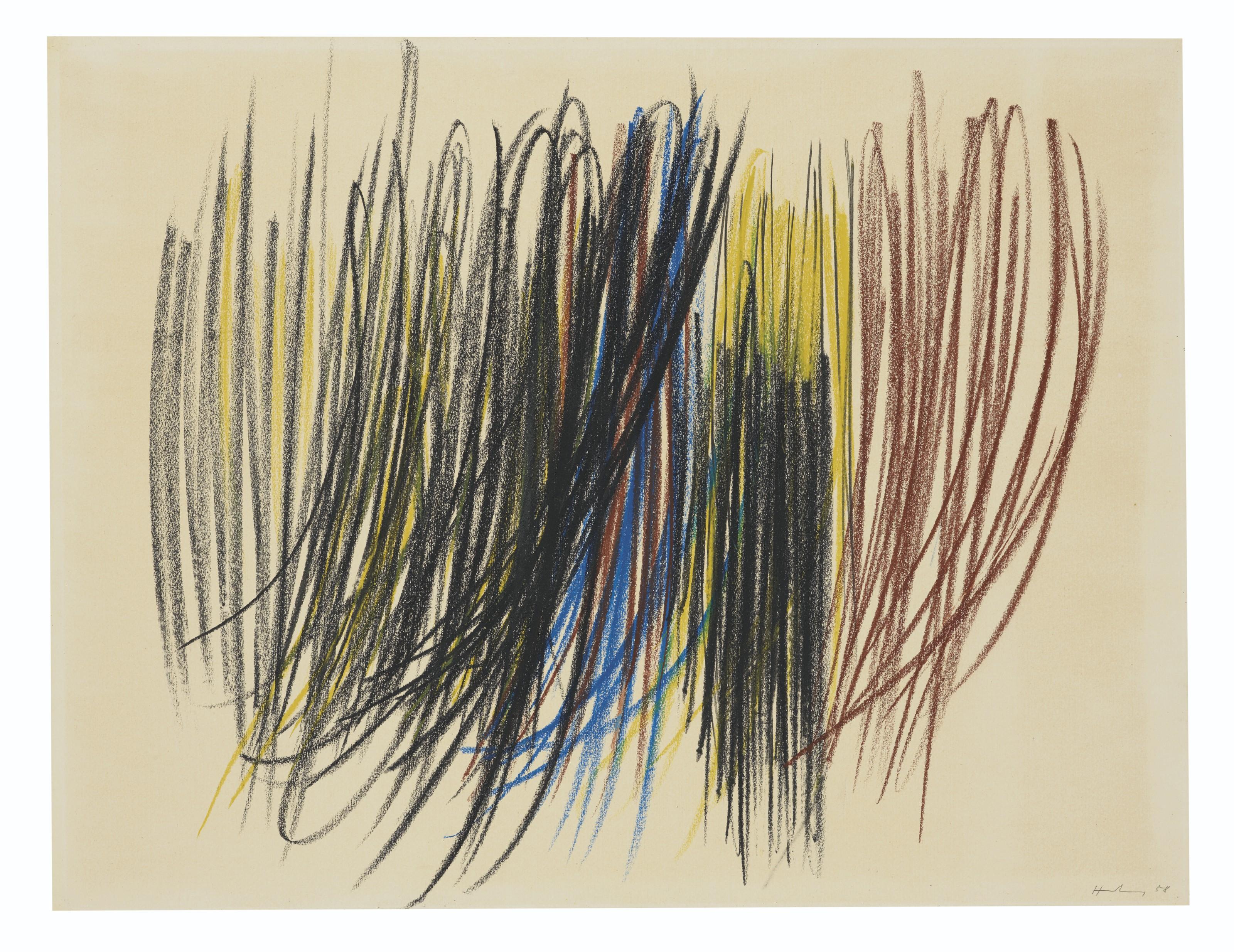 Hans Hartung - Sans titre