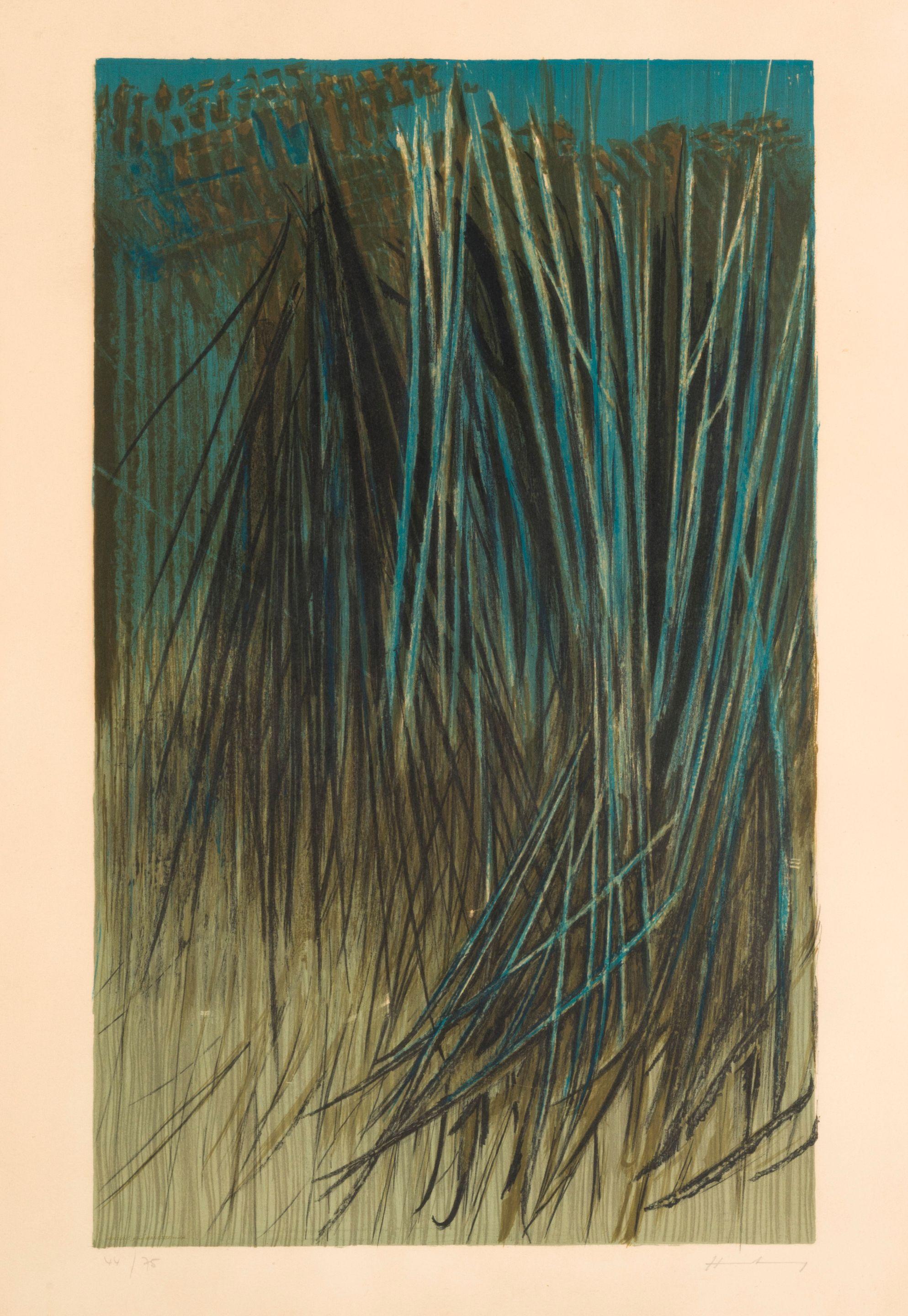 Hans Hartung - T1962-A17 (after), 1970