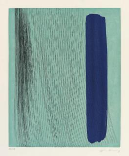 Hans Hartung - Two plates, from Requiem pour la Fin des Temps