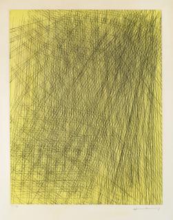 Hans Hartung - Untitled, from \'Eddy Batache: Requiem pour La Fin du Temps\'