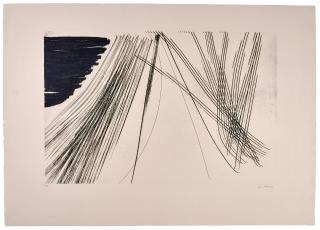 Hans Hartung - Untitled, from Las Estampas de la Cometa