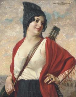 Hans Hassenteufel - The mandolin player