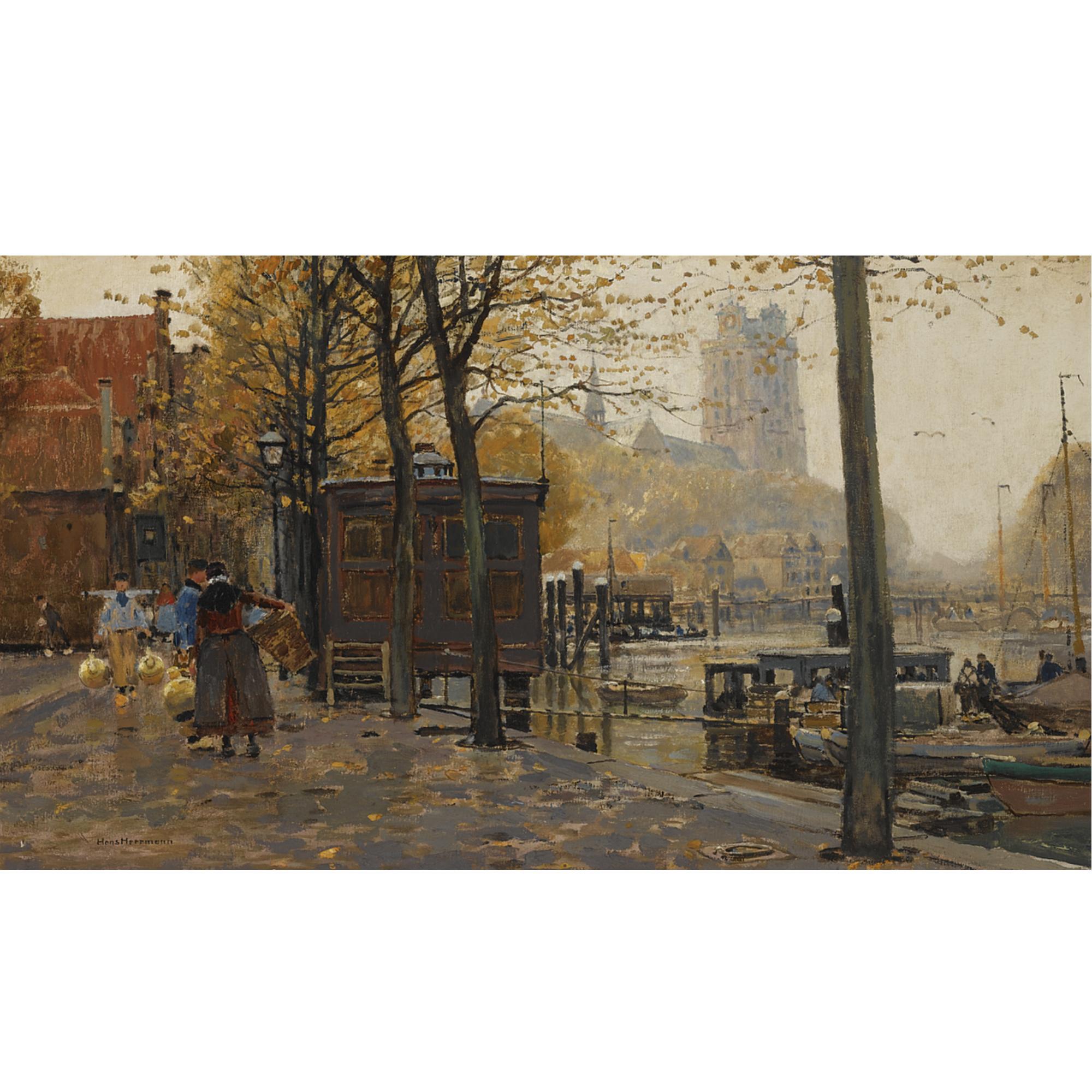 Hans Herrmann - \'Die Kathedrale In Dordrecht\'