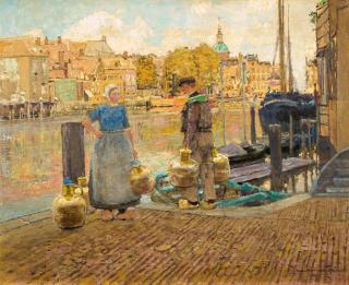 Hans Herrmann - Kanal in Dordrecht.
