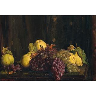 Hans Heysen - Australian Still Life With Quinces