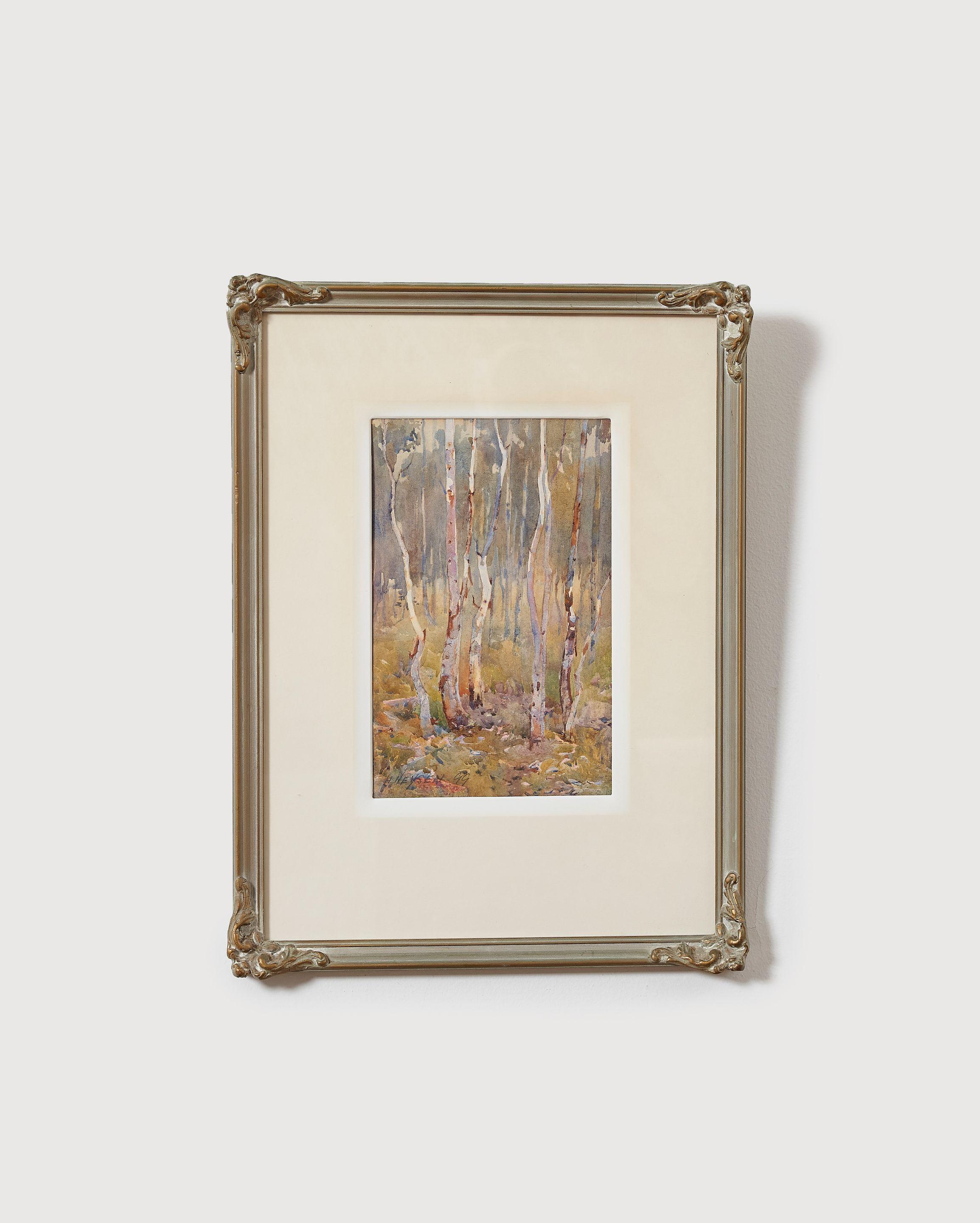 Hans Heysen - Study of Young Gums, 1899