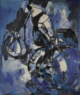 Hans Hofmann - Balance In Black, Blue And White
