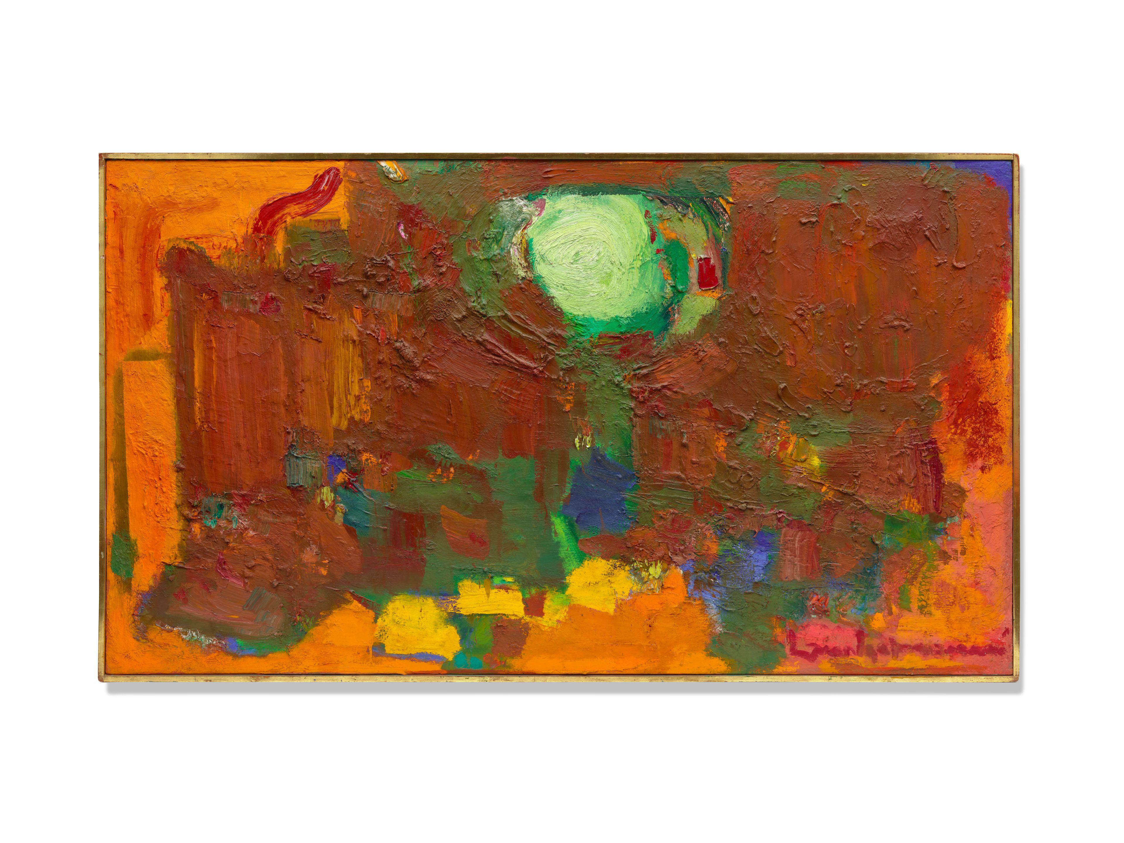Hans Hofmann - Let There Be Light (And the Sun Beautiful as She Was and Pregnant – Scattered Her Colours All over the Earth)