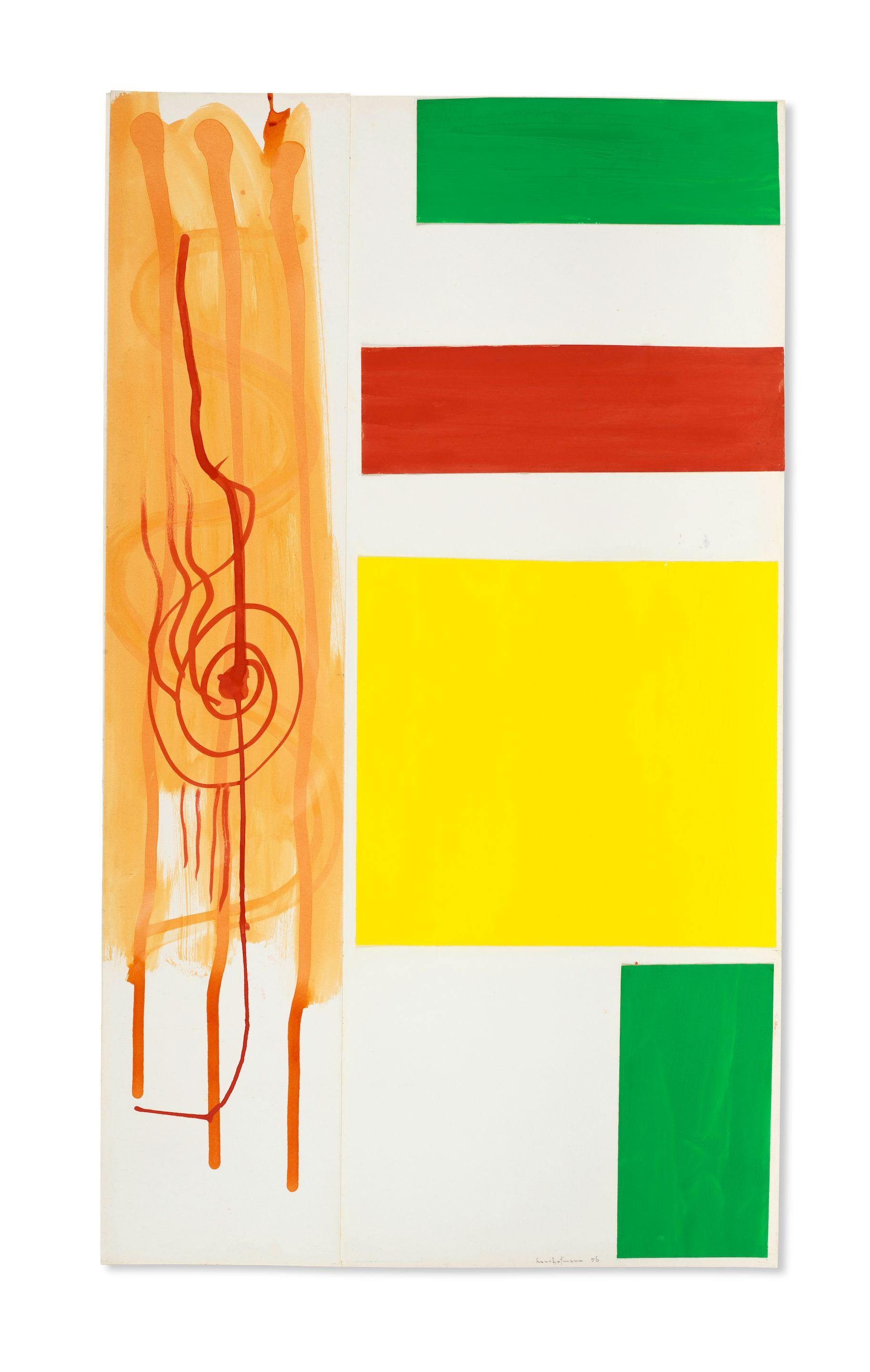 Hans Hofmann - Mosaic for Apartment House, Sketch No. 1