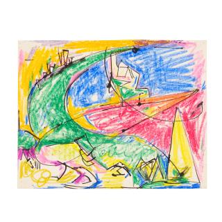 Hans Hofmann - Untitled, 1941-42