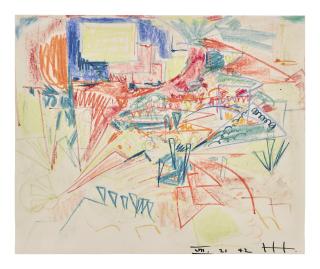 Hans Hofmann - Untitled, 1942