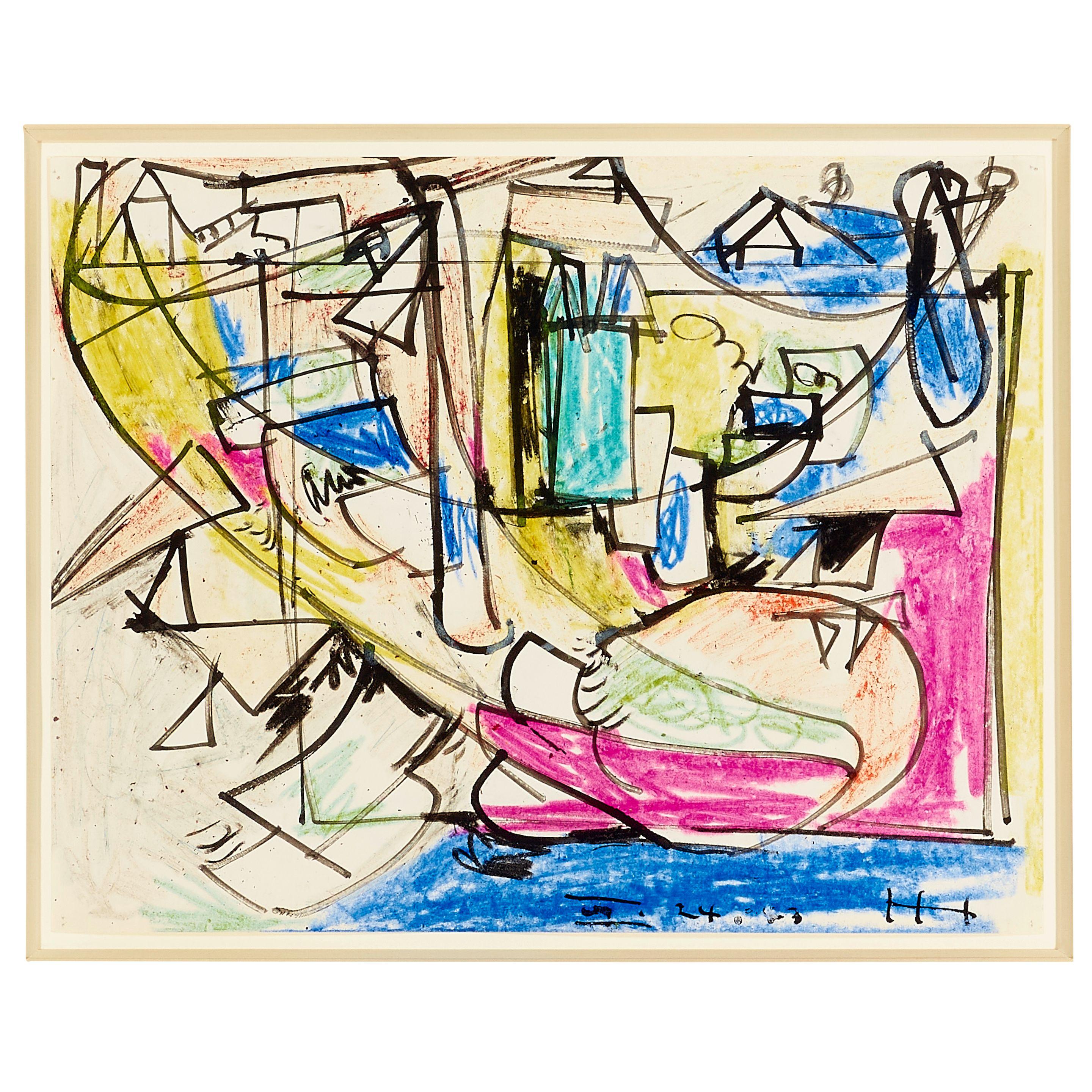 Hans Hofmann - Untitled, 1943