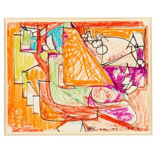 Hans Hofmann - Untitled, 1943