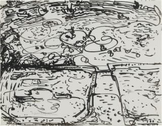 Hans Hofmann - Untitled (Landscape)