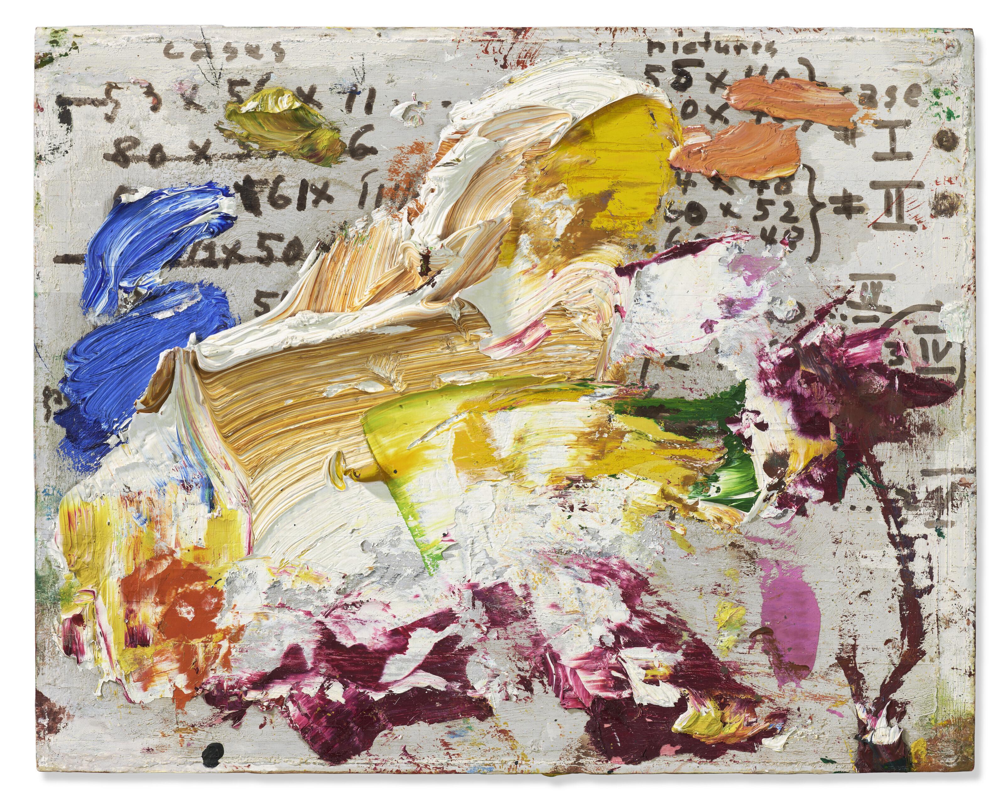 Hans Hofmann - Untitled (Palette Study)