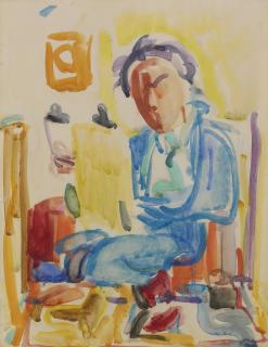 Hans Hofmann - Untitled (Self-Portrait)