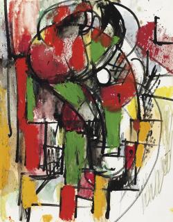 Hans Hofmann - Untitled (Self-Portrait)