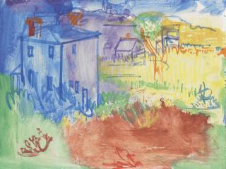 Hans Hofmann - [Untitled (Truro Hills)]