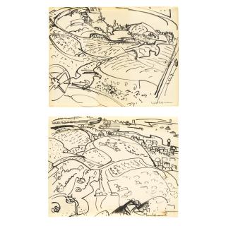 Hans Hofmann - Untitled (Two Works on Paper)