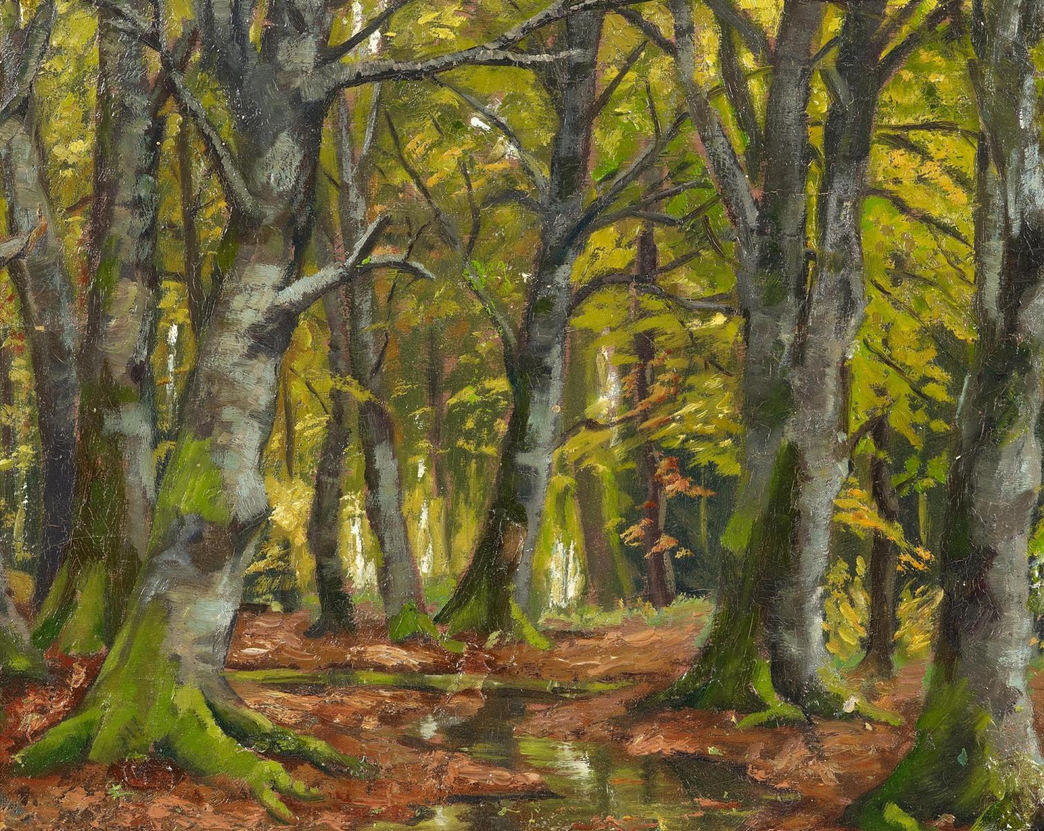 Hans I Ranzoni - Waldstück